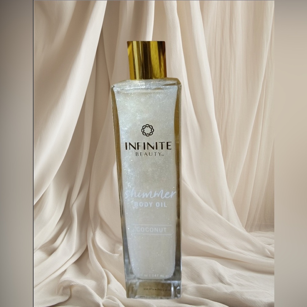Infinite Beauty Coconut Shimmer Body Oil 5oz
